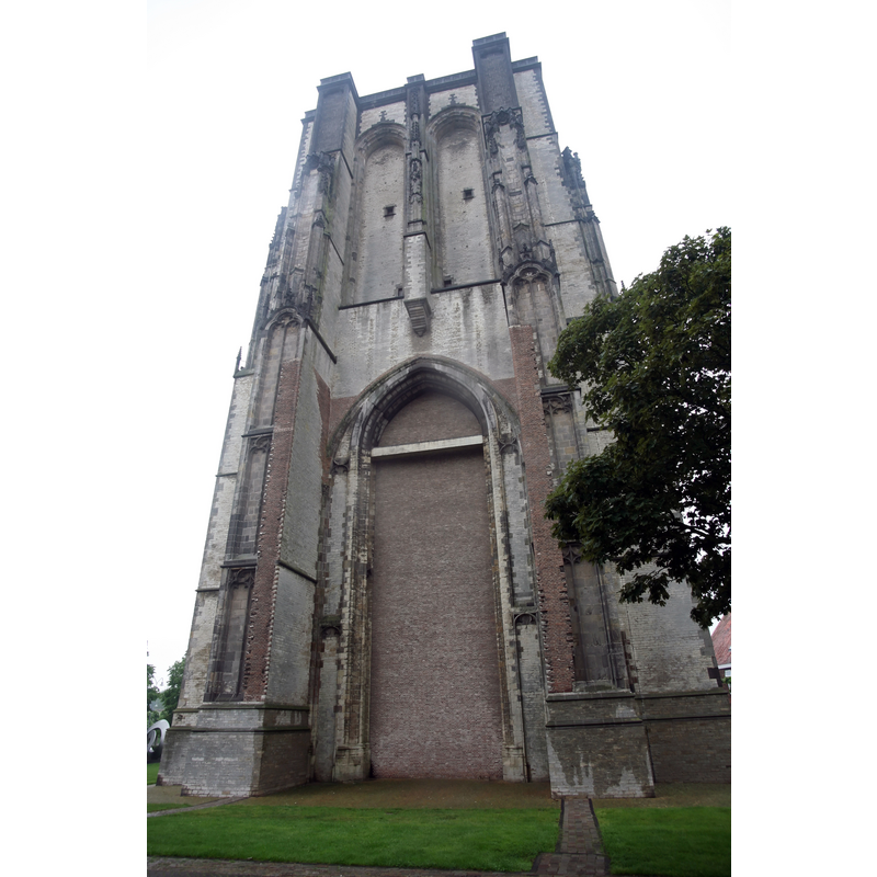 Sint-Lievens-Monsterkerk; the view is probably of the east side of the tower, the side originally opening to the nave