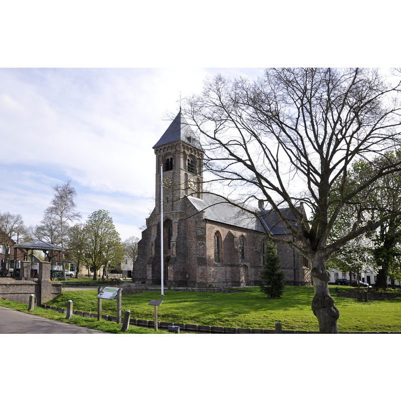 Source caption: "De Driekoningenkerk te Noordgouwe, Zeeland"