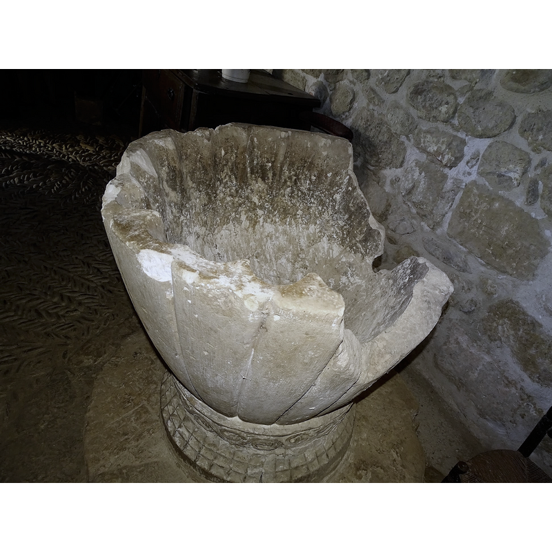 showing the large damage to it