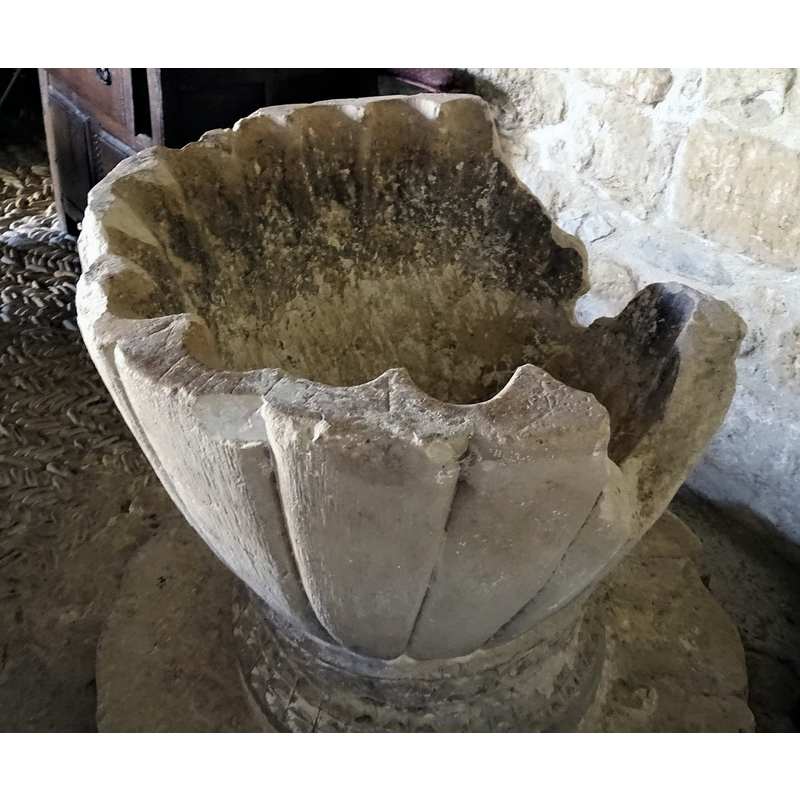 showing the large damage to it