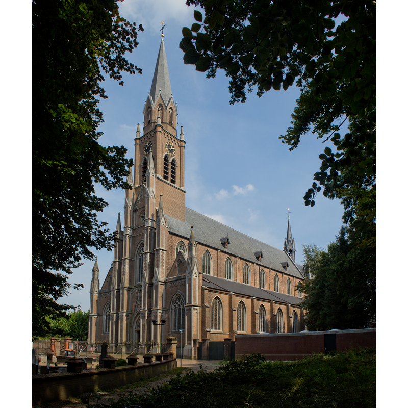 Source caption: "De St. Jan de Doperkerk de Gemert"