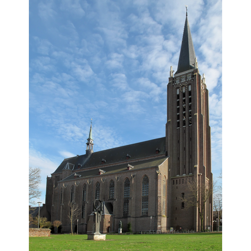 Source caption: "Venray, de Sint Petrus Bandenkerk"