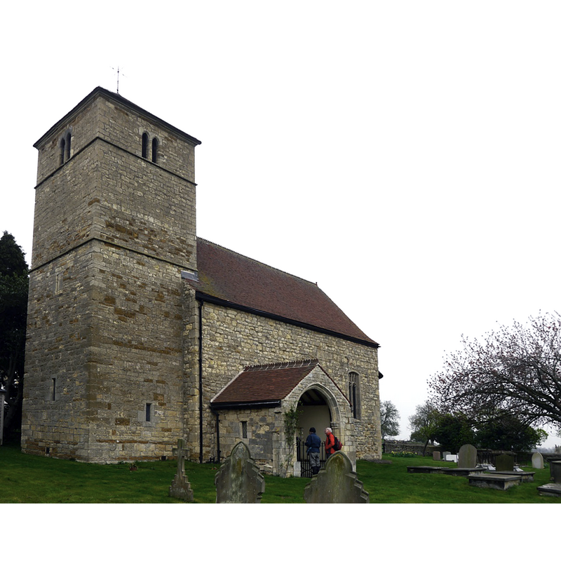 Source caption: "Greetwell. All Saints' church"