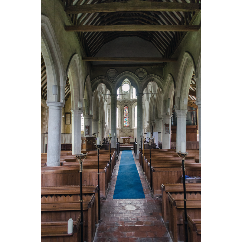 Source caption: "St Mary's church, Westwell, Kent"