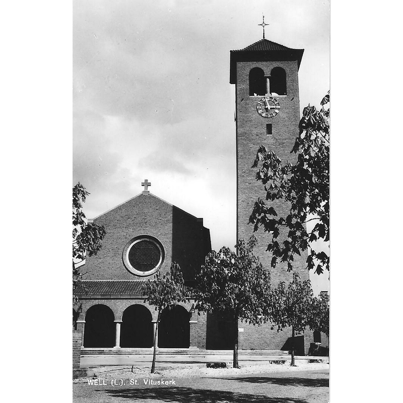 the new church, consecrated 1958