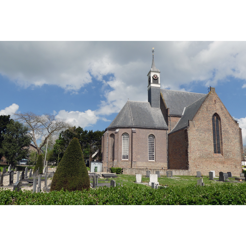 Source caption: "Zicht op een deel van de Hervormde kerk Heukelum (PKN), Torenstraat 1, 4161 CP Heukelum"