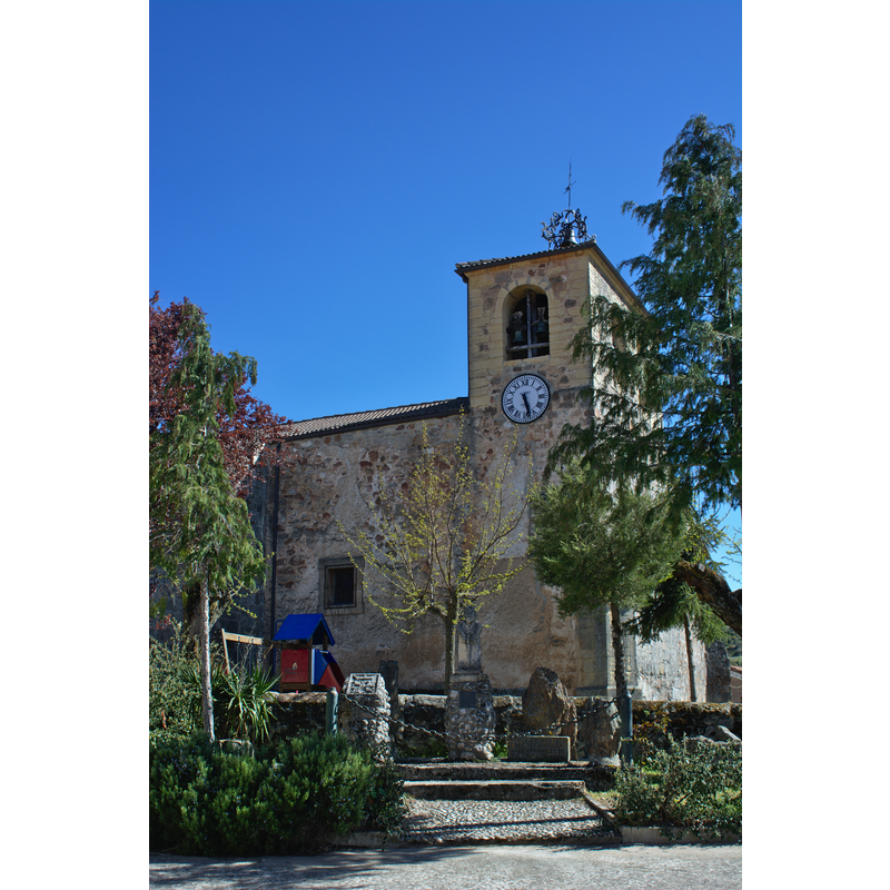 Source caption: "Iglesia de Nuestra Señora de la Asunción, en Contreras."