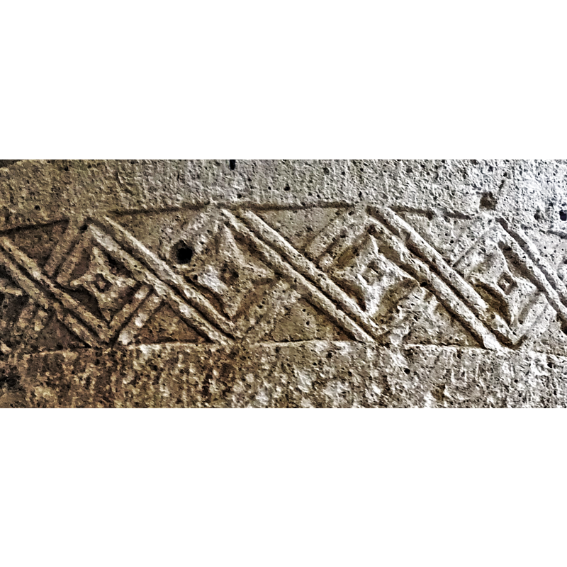 inscribed in the interlace