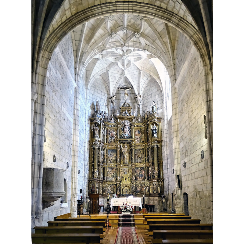 the church of San Martin in Isar