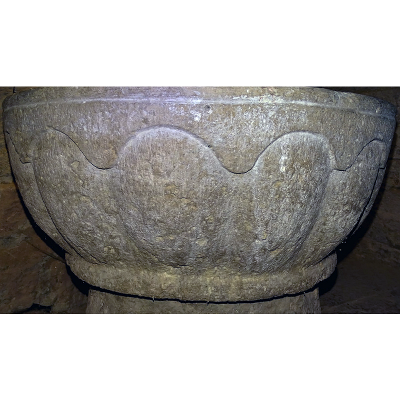 at the bottom end of the underbowl