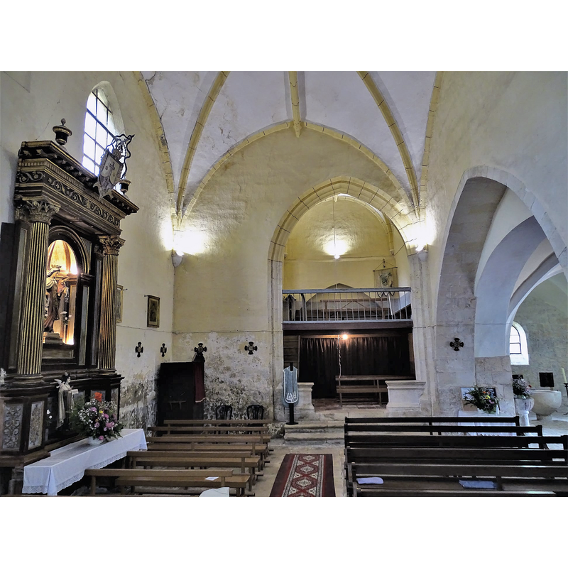 showing the font in the northwest corner