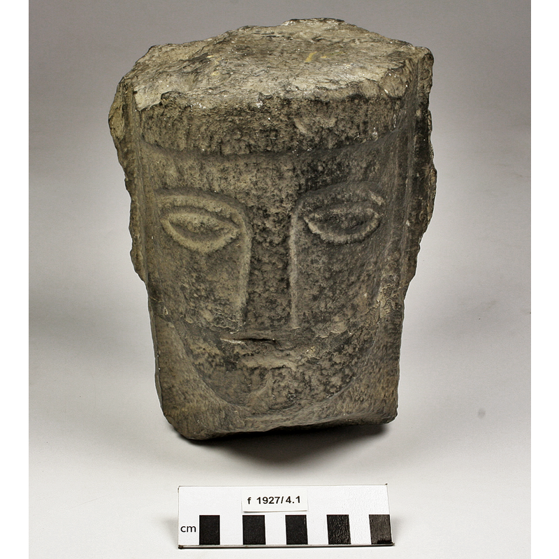 one of two fragments in the museum [cf. FontNotes]