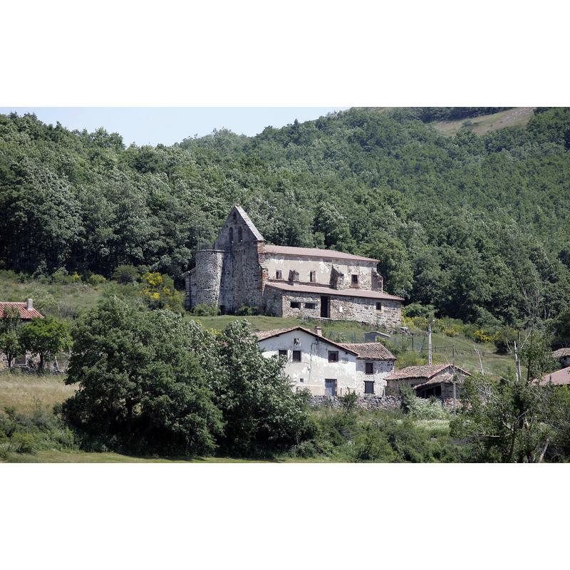 panoramic view of the church after its restoration