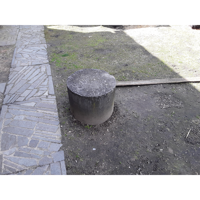 is this the base of the basin of which only a fragment remains? [cf. FontNotes]