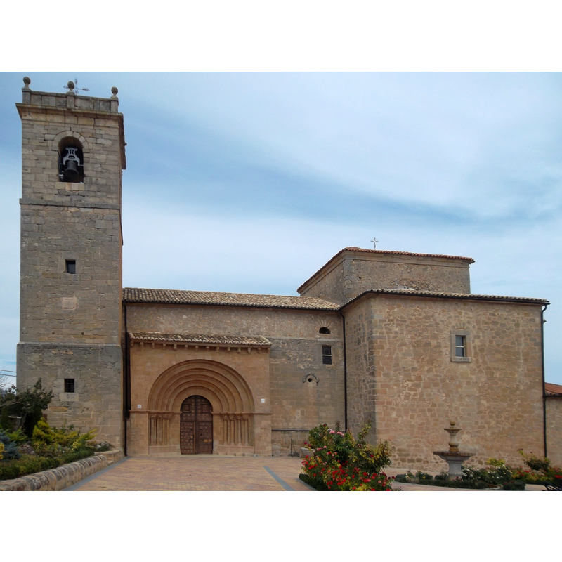 Source caption; "Millana-Iglesia románica de Santo Domingo de Silos, declarada como monumento en 1992."