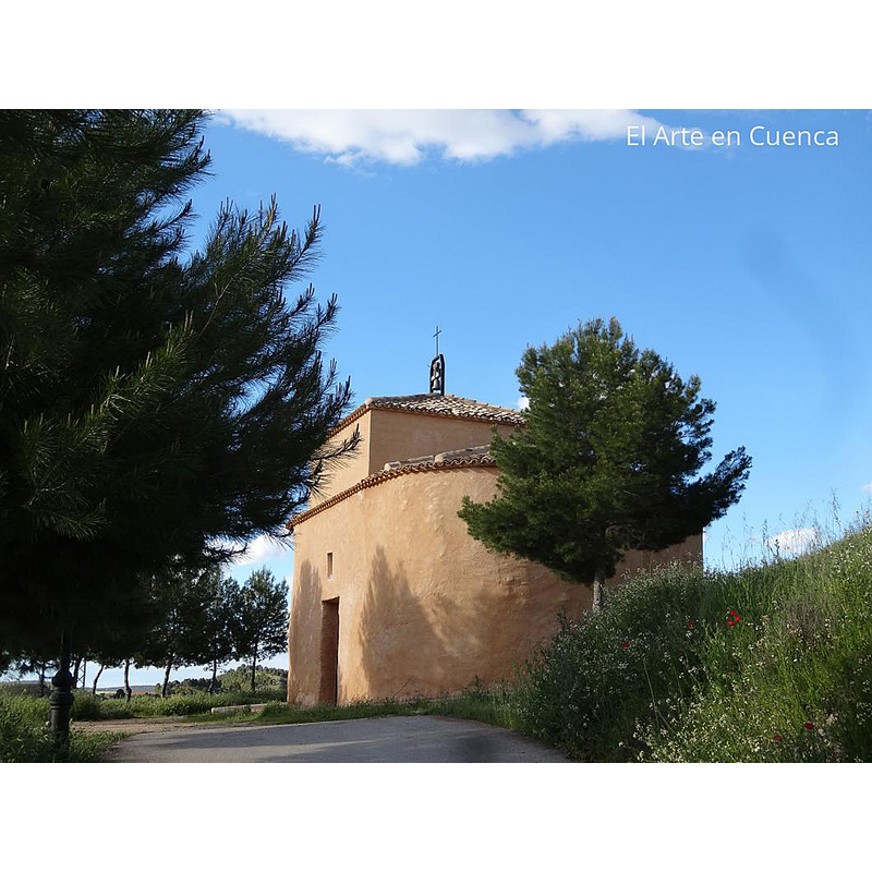 Source caption: " Huelves. Ermita Virgen de la Cuesta"