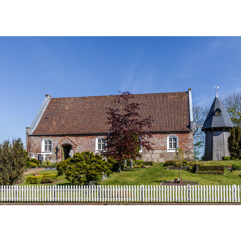 Sourve caption: "Ockholm Kirche und Glockenstapel"