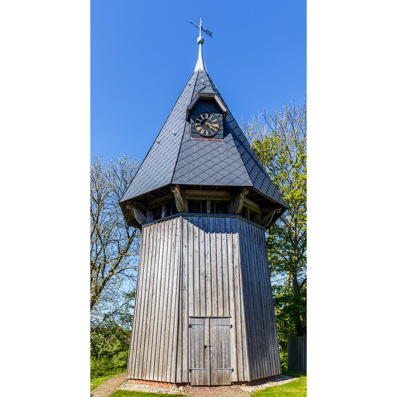 Source caption: '"Ockholm Kirche - Glockenstapel"