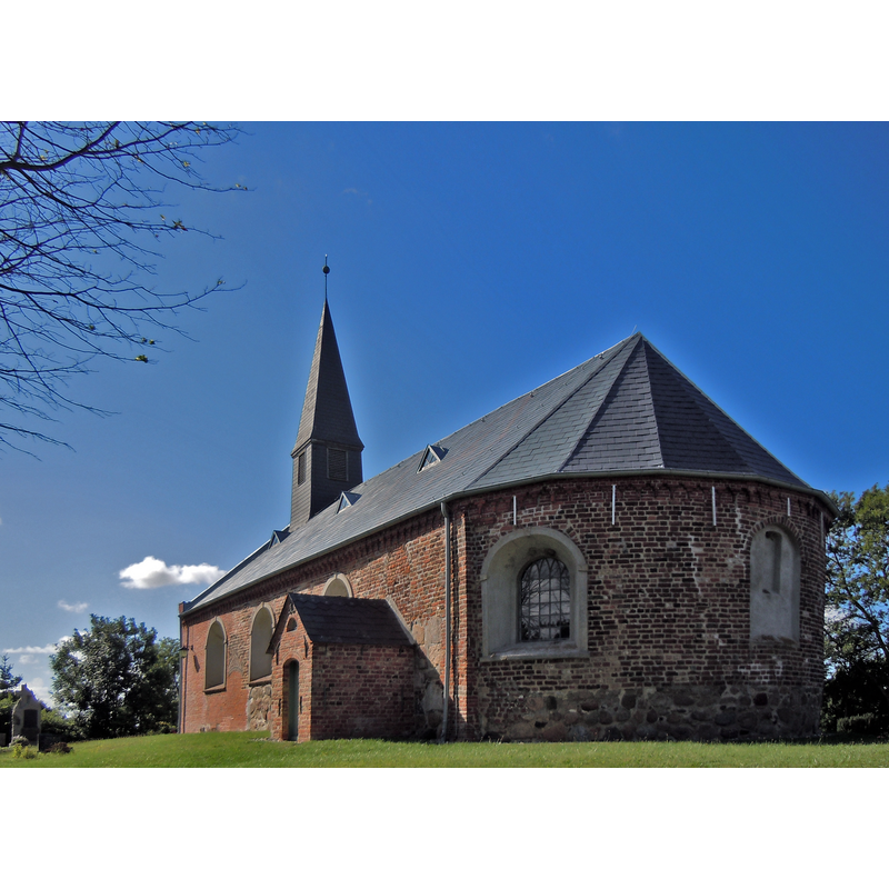 Source caption: "Kirche St. Martin in Vollerwiek"