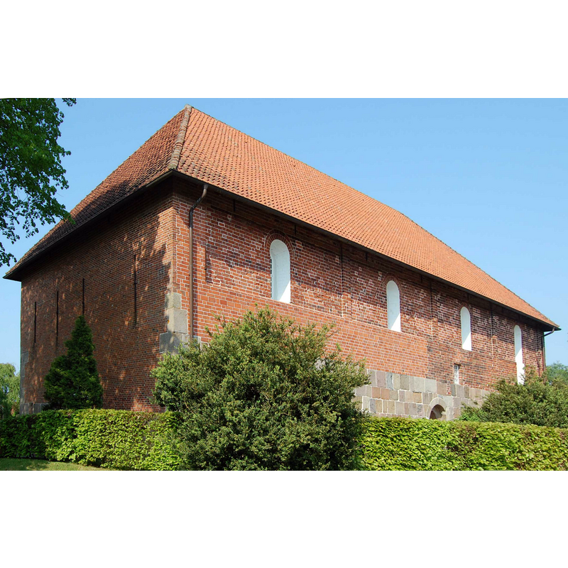 Source caption: "Kirche in Ardorf (Landkreis Wittmund/Ostfriesland)"