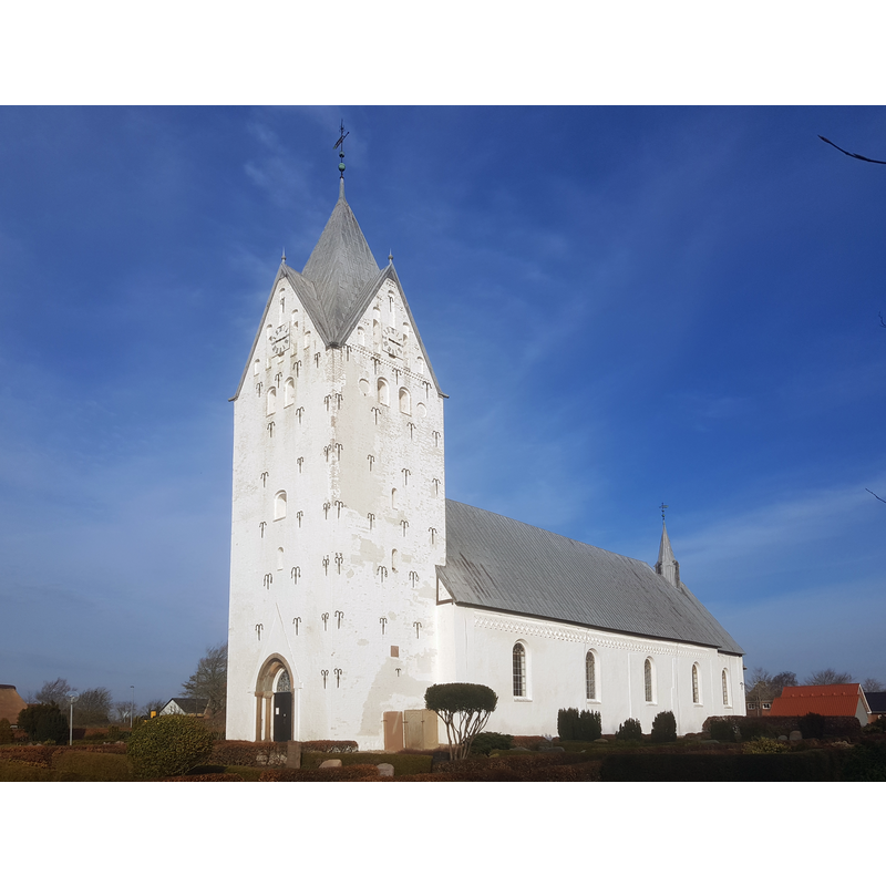 Source caption: "Brøns Kirke"