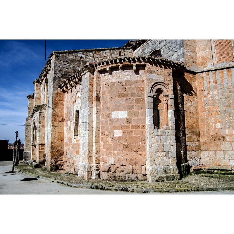 Source caption: " Iglesia de la Asunción. Villahizán de Treviño. Detalle."