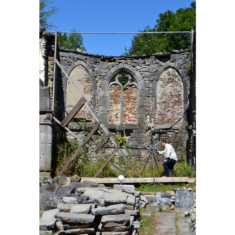 ruins of old Saint-Martin church, Frizet