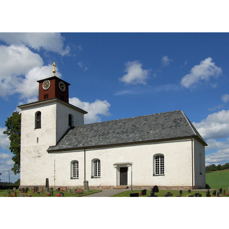 Source caption: " Kirche von Skepperstad"