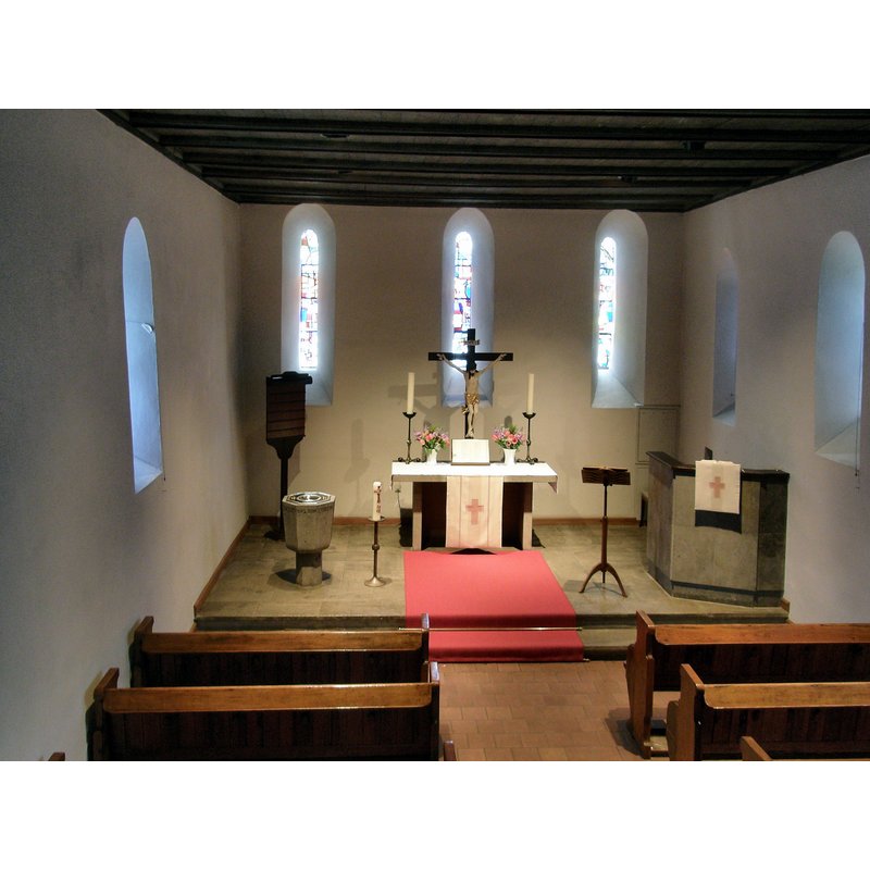 Source caption: "Berlin, Dorfkirche Schmargendorf"
