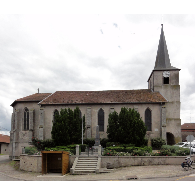 Source caption: "Maixe (M et M) église"