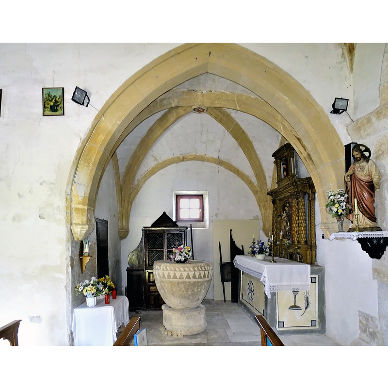 in the north side chapel