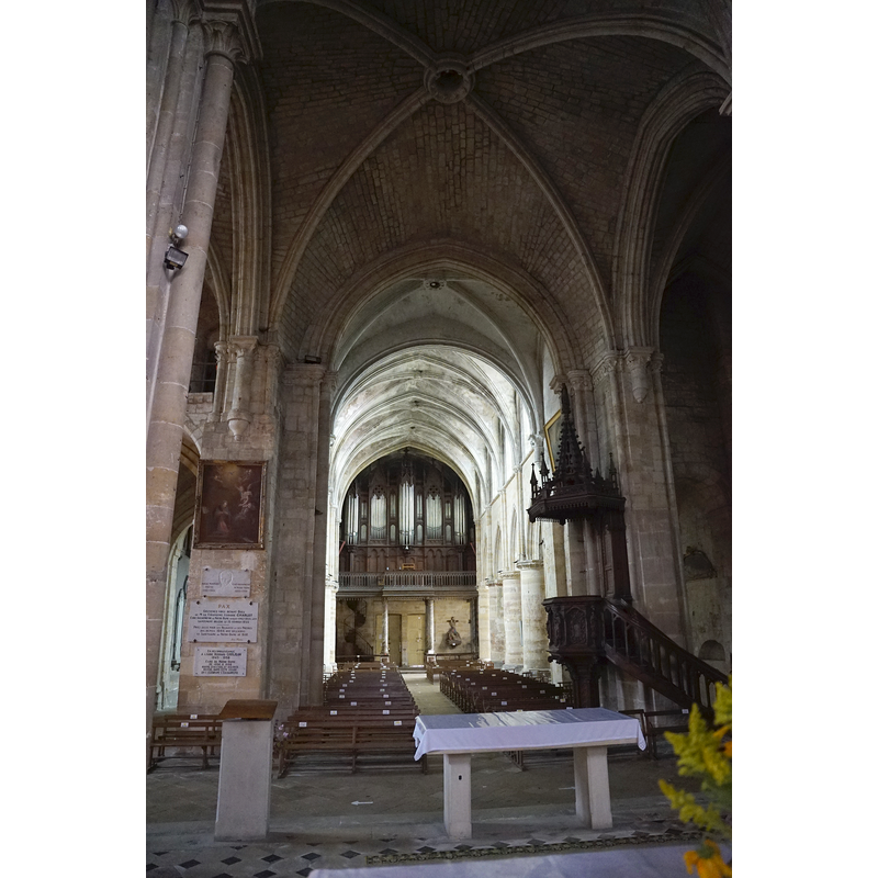 view west from the chancel