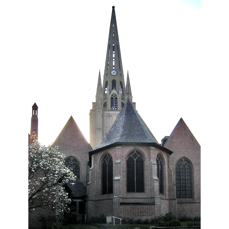 Source caption: "Eglise Saint-Pierre in Steenvoorde, Nord, Nord-Pas-de-Calais, France"