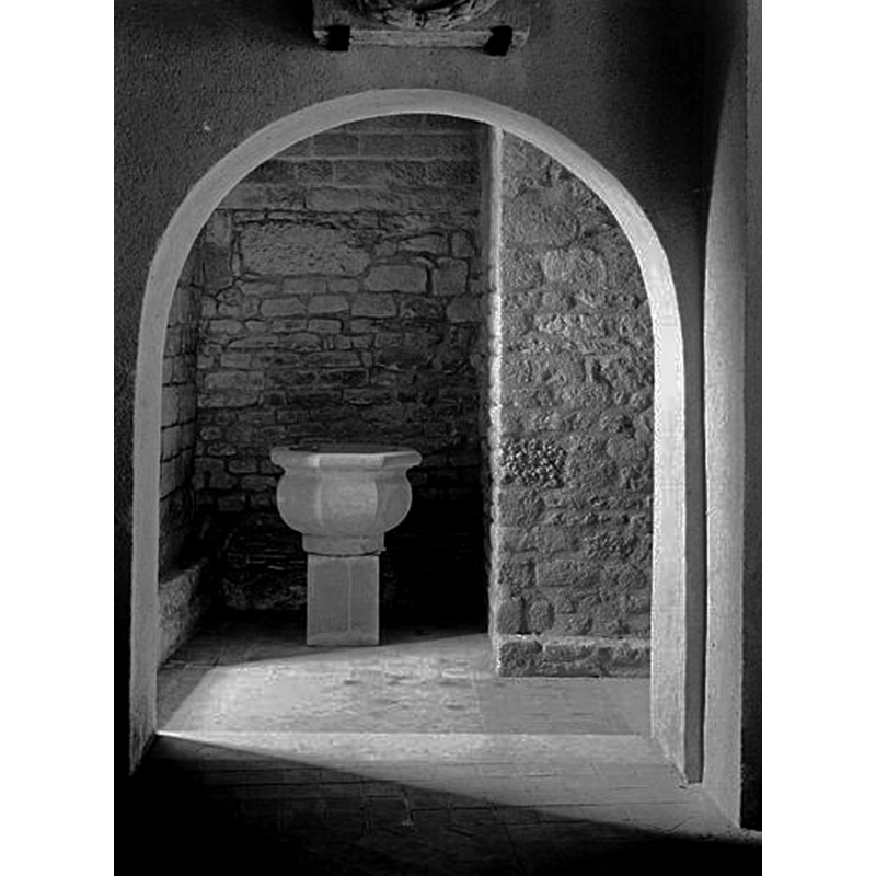 the font as displayed in the museum in 1958