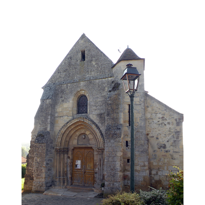 Source caption: "eglise de Vallangoujard'
