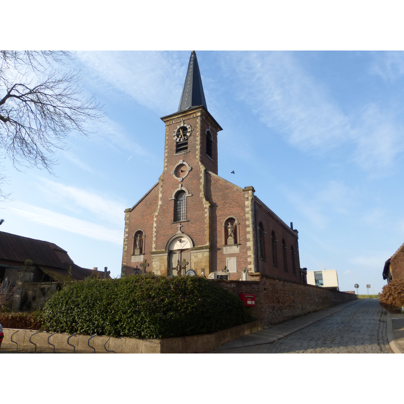 Source caption: "Waarbeke Sint-Amanduskerkhof"