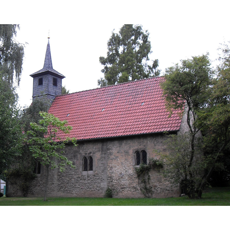 Source caption: "Evangelische Pfarrkirche in Schulenrode, Gemeinde Cremlingen"