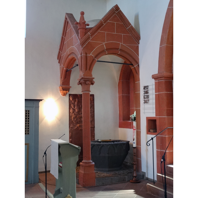 Source caption: "Evangelische Pfarrkirche Münzenberg"