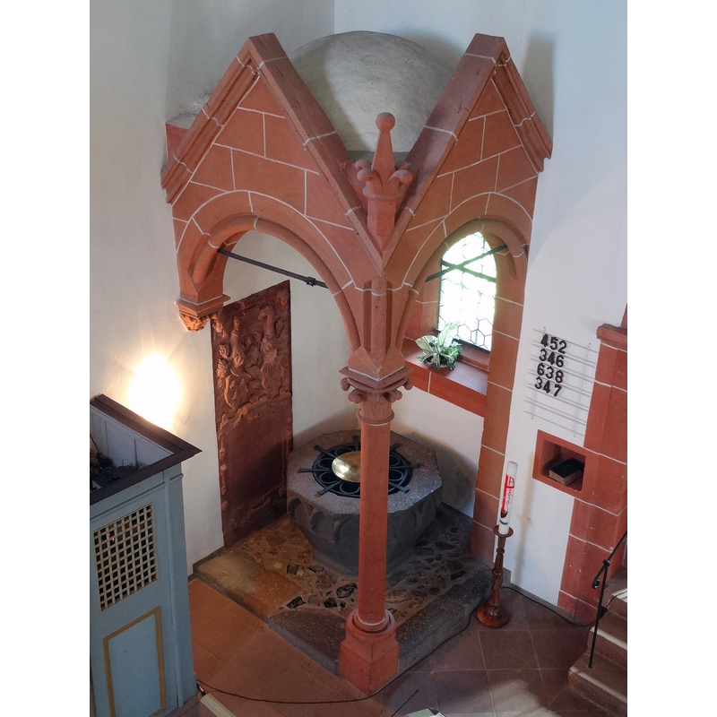 Source caption: "Evangelische Pfarrkirche Münzenberg"