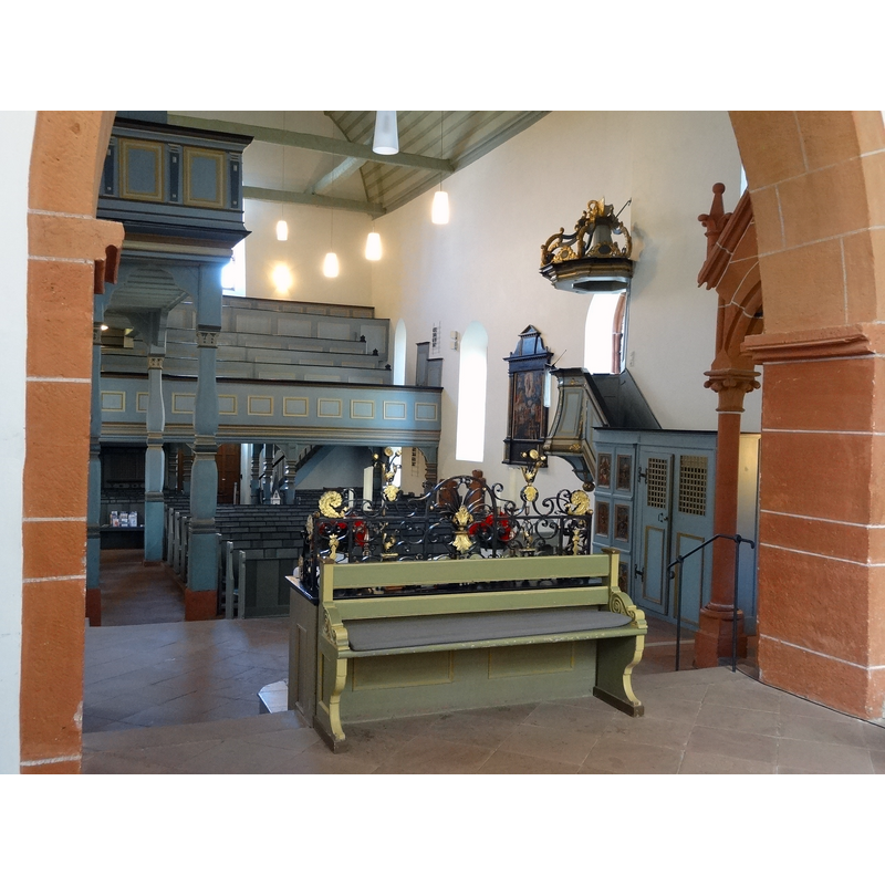 Source caption: "Evangelische Pfarrkirche Münzenberg"