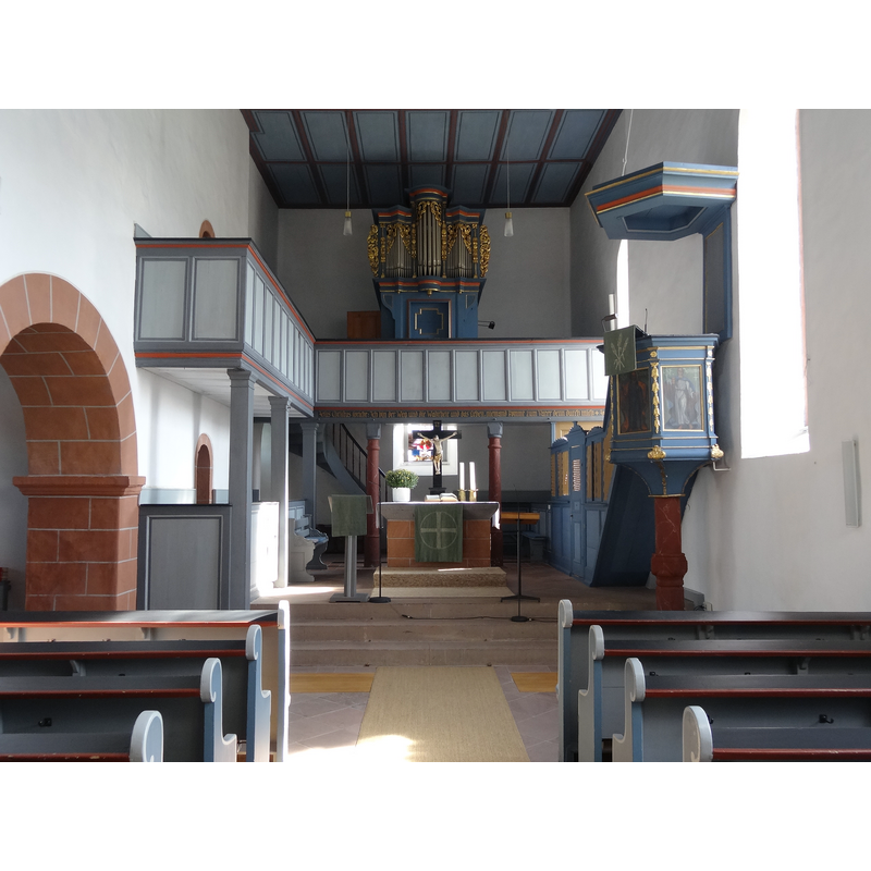 Source caption: "Evangelische Pfarrkirche Trais-Münzenberg"