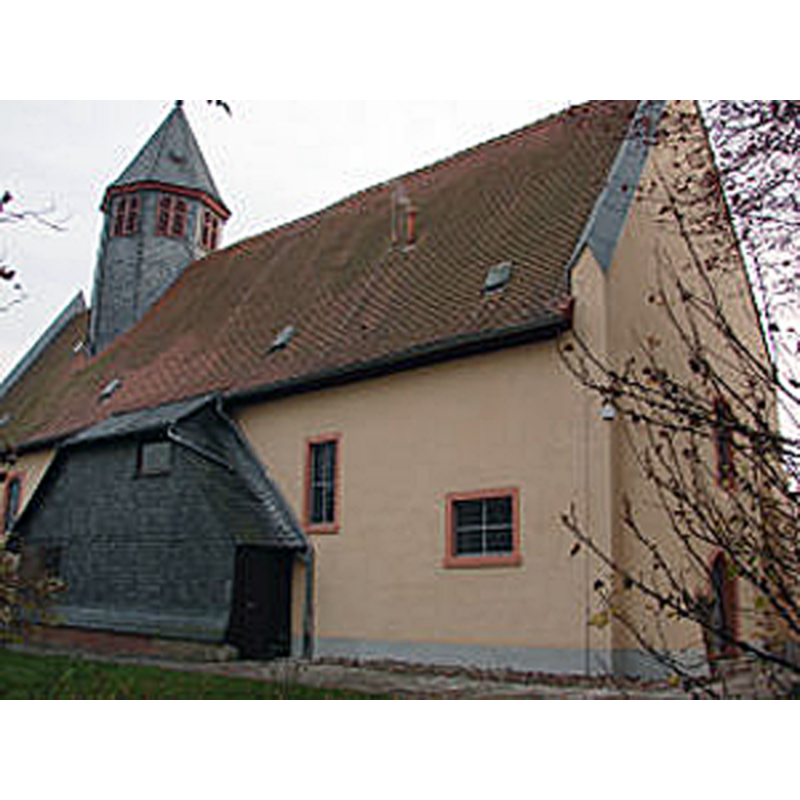 Source caption: "Ev. Pfarrkirche St. Martin, Petterweil"