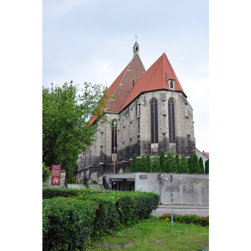 Source caption: "Wiślica. Bazylika Narodzenia NMP."