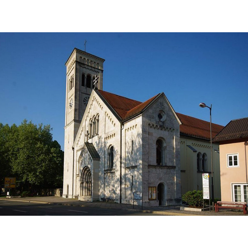 Source caption: " Pfarrkirche St. Nikolaus, Bad Reichenhall"