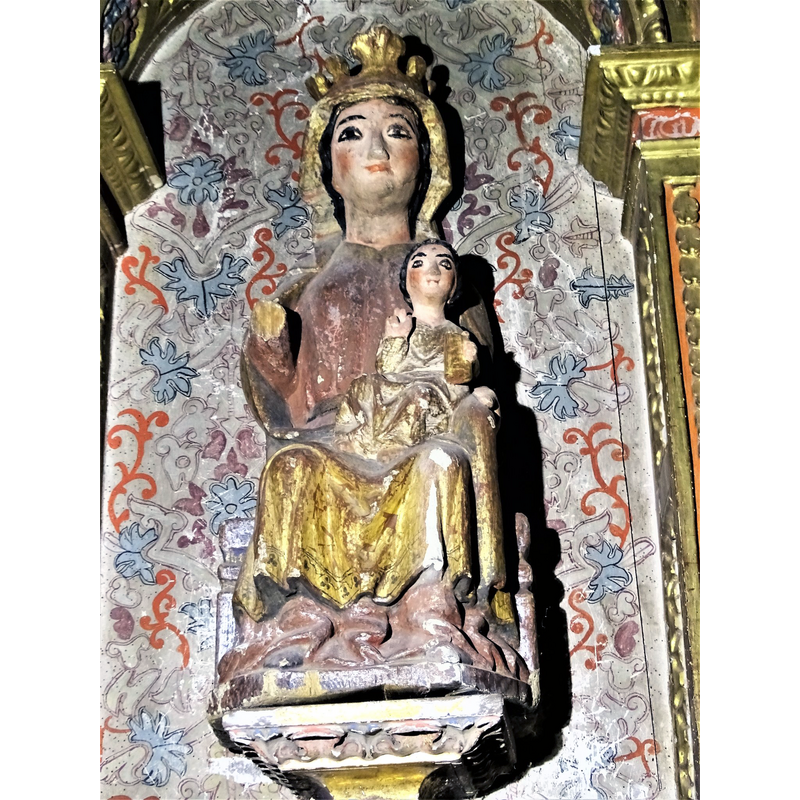 Madonna and Child, patron saint of the church