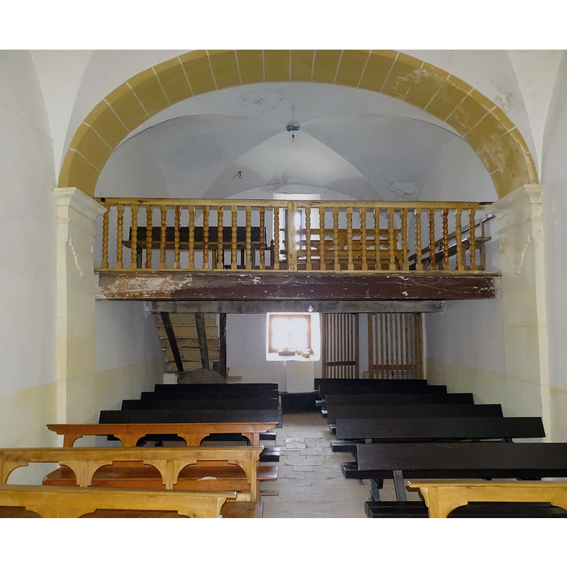 showing the baptistery in the northwest corner