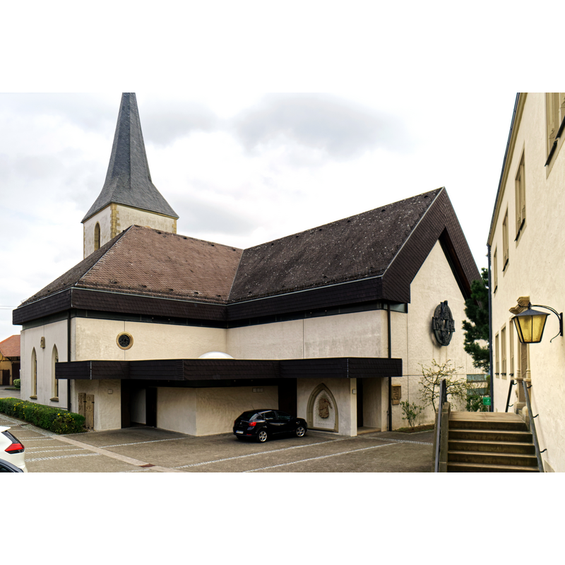 Source caption: "St. Mary`S Church in Krautheim."