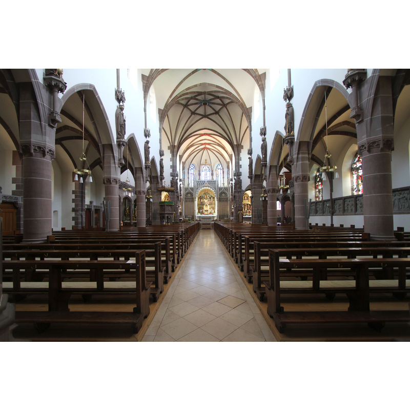 Source caption: "Kirche St. Johannes in Ottersweier, Innenausstattung."
