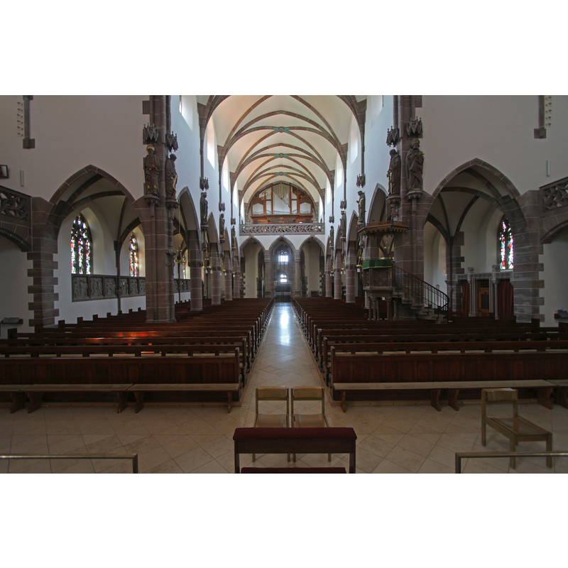 Source caption: "Kirche St. Johannes in Ottersweier, Innenausstattung."
