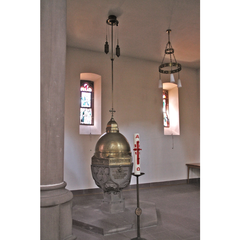Source caption: "Kirche St. Johannes in Ottersweier, Innenausstattung."